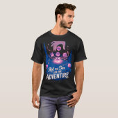 Roll the dice, live the adventure - cave t-shirt (Voorkant volledig)