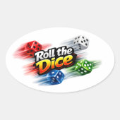 Roll the Dice Motion Sticker (Voorkant)