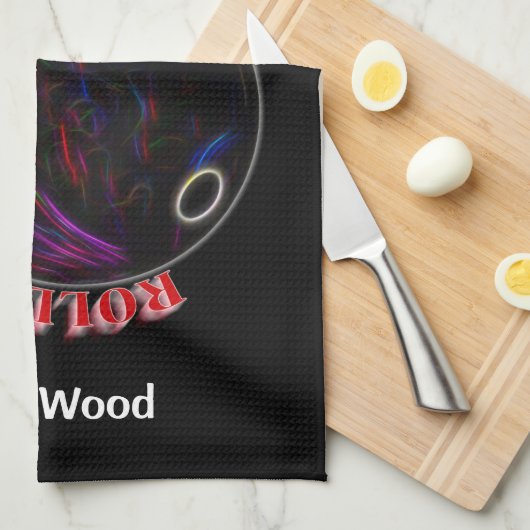 Roll the Rock Team Bowling Towels Theedoek (Quarter Fold)