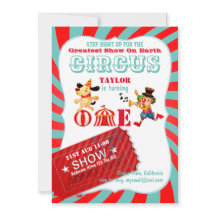 ROLL UP CIRCUS 1e verjaardag Jongen Meisje Grootst