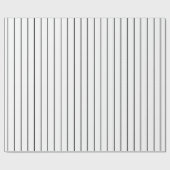 Roll van de drukste zwarte streep op het witte pat cadeaupapier (Vlak)