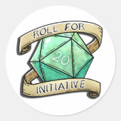 Roll voor Initiative sticker (Voorkant)