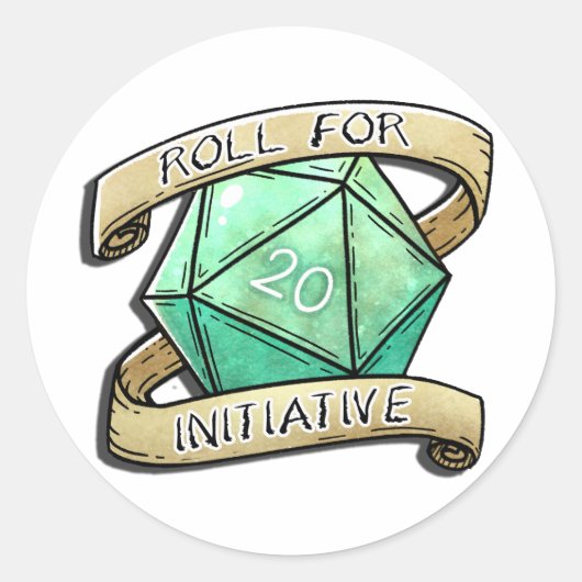 Roll voor Initiative sticker (Voorkant)