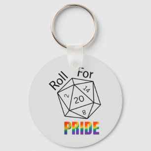 Roll voor Pride Sleutelhanger