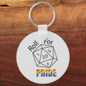 Roll voor Pride Sleutelhanger (Voorkant)