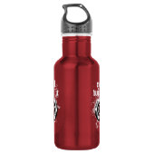 Roll With It (Roller Hockey) Waterfles (Achterkant)