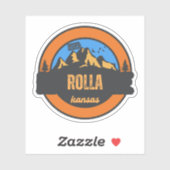 Rolla, Kansas Sticker (Vel)