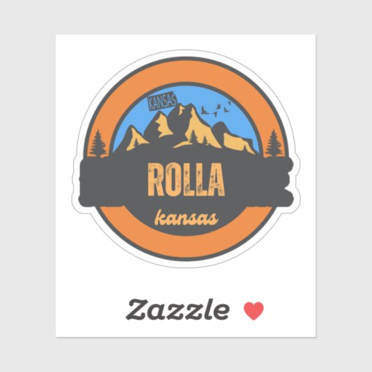 Rolla, Kansas Sticker (Vel)