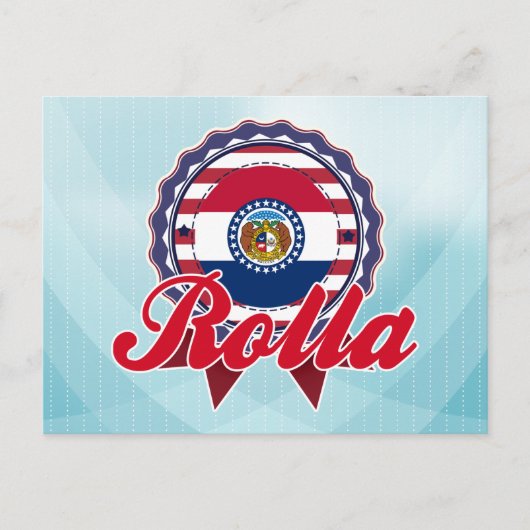 Rolla, MO Briefkaart (Voorkant)