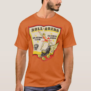 RollArena Roller Rink Defunct Skating Club T-shirt