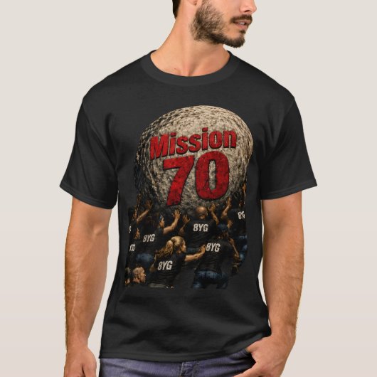 Rollback Missie 70 T Shirt (Voorkant)