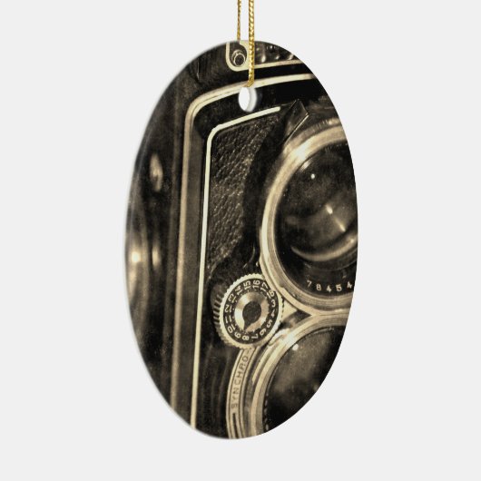 Rolleiflex-camera Keramisch Ornament (Rechts)