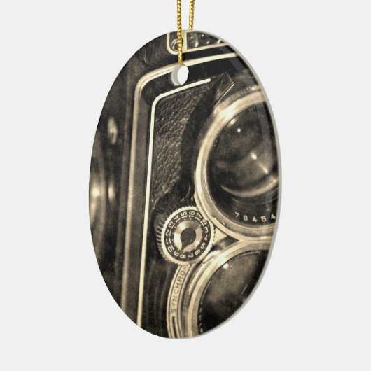 Rolleiflex-camera Keramisch Ornament (Links)