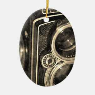 Rolleiflex-camera Keramisch Ornament