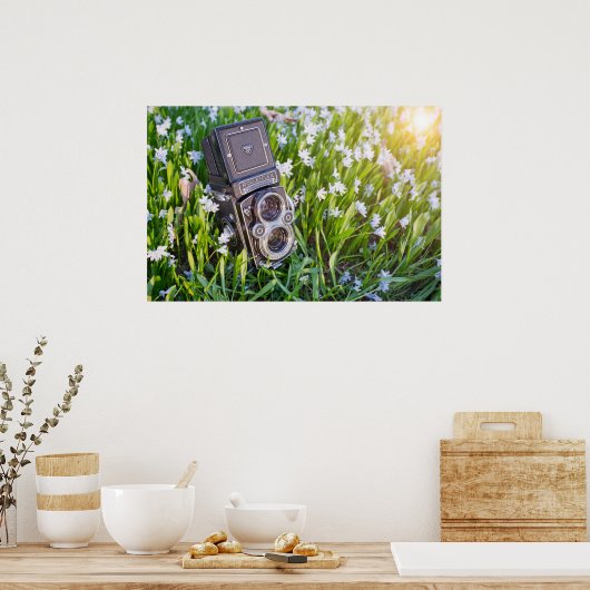 Rolleiflex-camera Poster (Keuken)