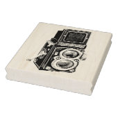 Rolleiflex Medium Format Camera Art Stamp Rubberstempel (Stempel)
