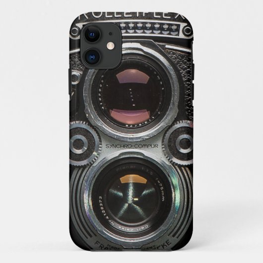 Rolleiflex  Reflex Camera Hoesje (Achterkant)
