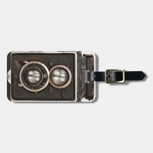  Rolleiflex Twin-lenscamera Bagagelabel (Voorkant horizontaal)