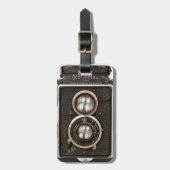  Rolleiflex Twin-lenscamera Bagagelabel (Voorkant verticaal)