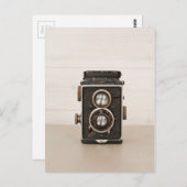  Rolleiflex Twin-lenscamera Briefkaart (Voorkant / Achterkant)