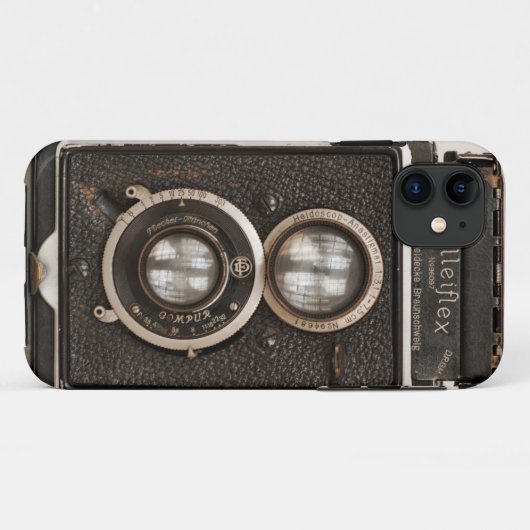 Rolleiflex Twin-lenscamera Case-Mate iPhone Case (Achterkant (horizontaal))