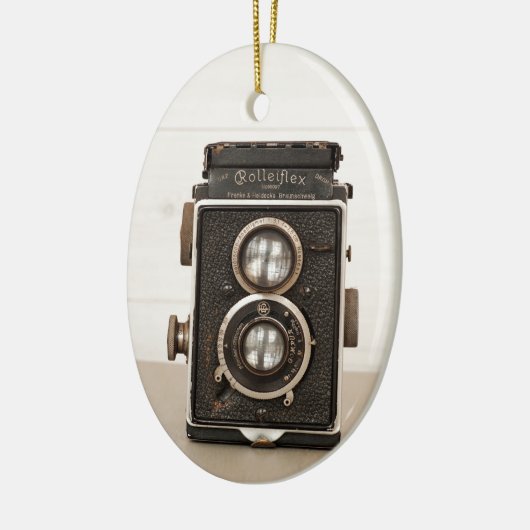  Rolleiflex Twin-lenscamera Keramisch Ornament (Links)