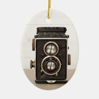 Rolleiflex Twin-lenscamera Keramisch Ornament