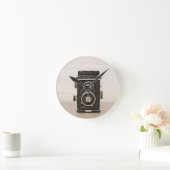 Rolleiflex Twin-lenscamera Ronde Klok (Huis)