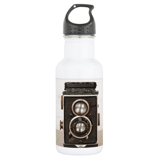  Rolleiflex Twin-lenscamera Waterfles (Voorkant)