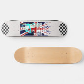 Rollen behouden - Nooit opgeven - Skateboarddek Persoonlijk Skateboard (Horizontaal)