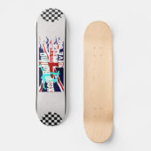 Rollen behouden - Nooit opgeven - Skateboarddek Persoonlijk Skateboard (Voorkant)