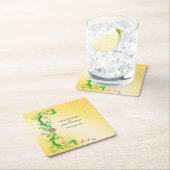 Rollen en vlinders kartonnen onderzetters (Insitu)