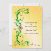 Rollen en vlinders save the date (Voorkant)