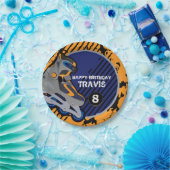 Rollen Hockey Party 7-inch Bord papier (Feest)