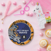 Rollen Hockey Party 7-inch Bord papier (Feest)