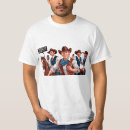 Rollen met de bruidegom T-shirts