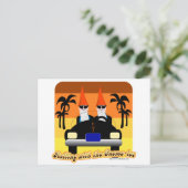 Rollen met de gnom-ies briefkaart (Staand voorkant)