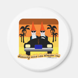 Rollen met de gnom-ies magneet