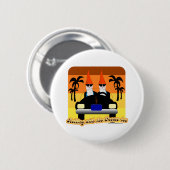 Rollen met de gnom-ies ronde button 5,7 cm (Voorkant /achterkant)