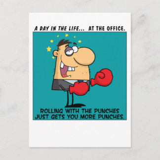 Rollen met de Punches Briefkaart