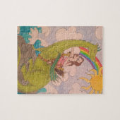 Rollen met dragons legpuzzel (Horizontaal)