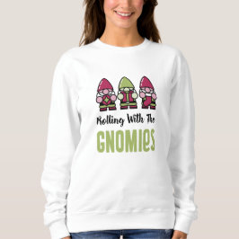 Rollen met het Gnomies Holiday Sweatshirt