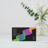 Rollen met IT-Visitekaartje Visitekaartje (Staand voorkant)