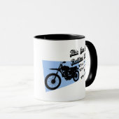 Rollen met koffie-Mok Mok (Voorkant rechts)