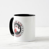 Rollen met mijn cadeautjes voor Bowling bowlers Mok (Voorkant links)