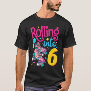 Rollen naar 6 jaar oude zestiende vogelgriep t-shirt