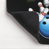 Rollen naar 9 Retro Bowling Verjaardagsfeest 9e Ve Muismat (Hoek)