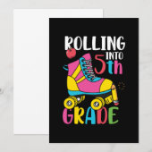 Rollen naar de 5e klas kaart (Voorkant / Achterkant)