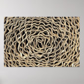 Rollen van golfpapier poster (Voorkant)