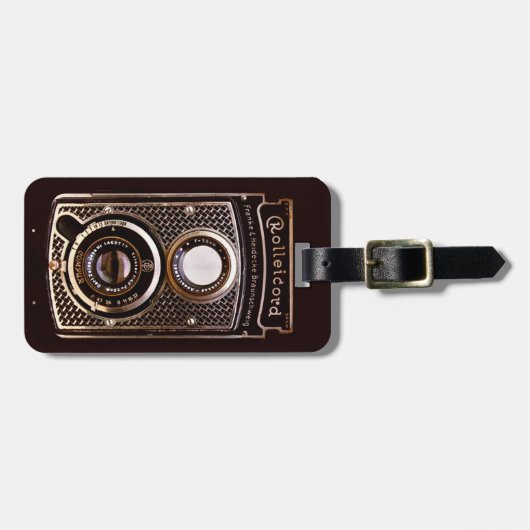 Rollenband deco-camera bagagelabel (Voorkant horizontaal)